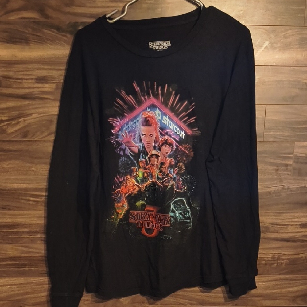 Stranger Things Netflix Season 3 Starcourt Mall Long Sleeve Shirt